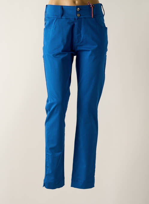 Pantalon slim albastru DELAHAYE femeie