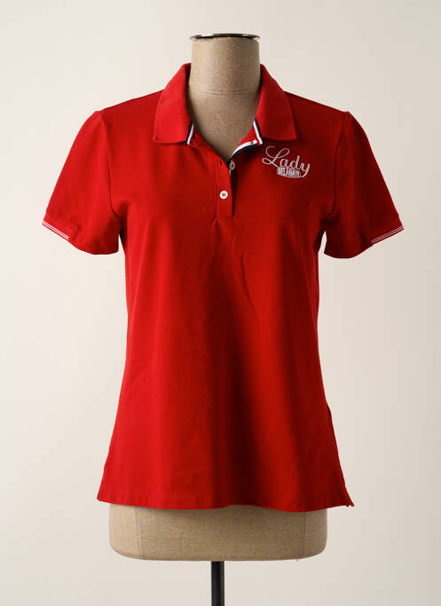 Polo roșu DELAHAYE femeie