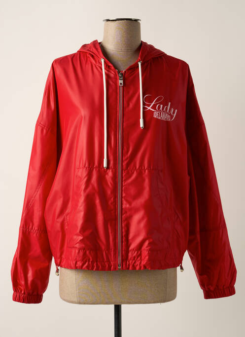 Jachetă vânt roșu DELAHAYE femeie