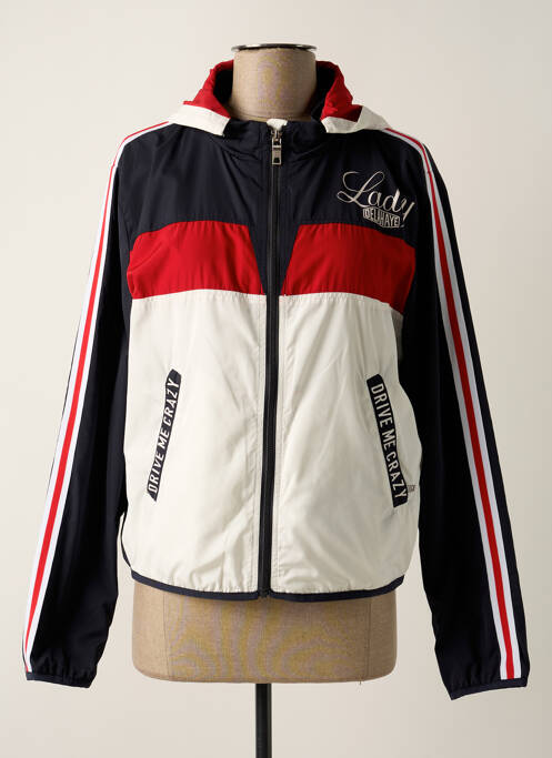 Jachetă vânt albastru DELAHAYE femeie