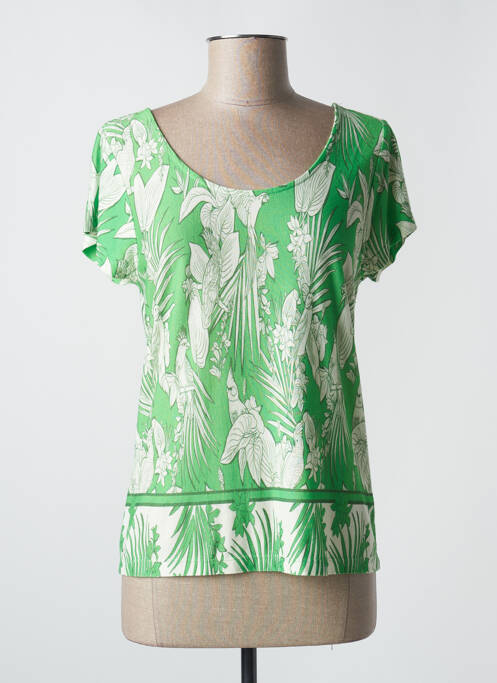 Tricou verde AGATHE & LOUISE femeie