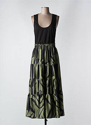 Rochie lungă verde LOLA CASADEMUNT femeie