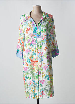 Rochie midi alb REVER MILE femeie