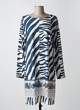 Rochie midi albastru FUEGO WOMAN femeie