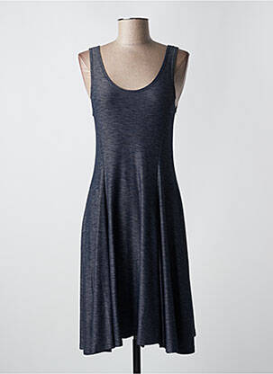 Rochie midi albastru NATURAL STB femeie