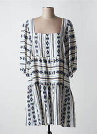 Rochie midi mâneci 3/4 mâneci 3/4 bej VALERIE KHALFON femeie