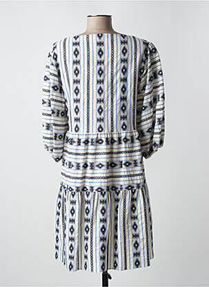 Rochie midi mâneci 3/4 mâneci 3/4 bej VALERIE KHALFON femeie