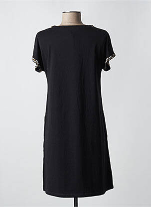 Rochie midi mâneci scurte mâneci scurte negru ANANKE femeie