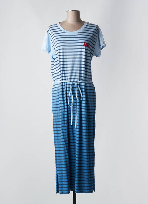 Rochie lungă albastru FIVE femeie