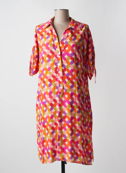 Rochie midi roz REVER MILE femeie