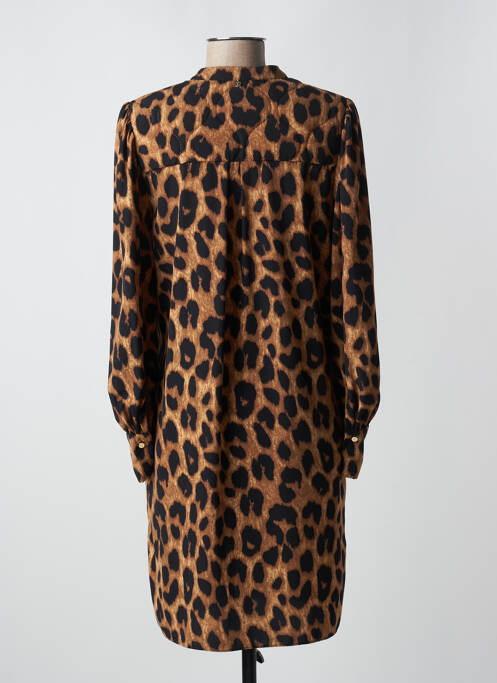 Rochie midi maro LOLA CASADEMUNT femeie