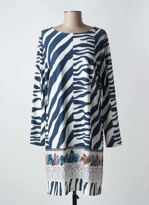 Rochie midi albastru FUEGO WOMAN femeie