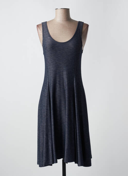 Rochie midi albastru NATURAL STB femeie