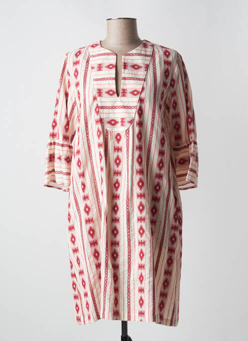 Rochie midi roșu VALERIE KHALFON femeie