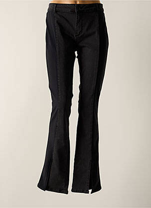 Blugi bootcut elasticitate negru HBT femeie