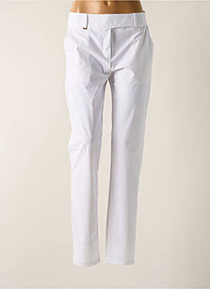 Pantalon chino talie joasă talie joasă alb HBT femeie