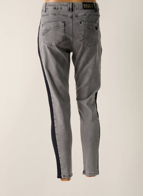 Blugi cu croială slim gri HBT femeie