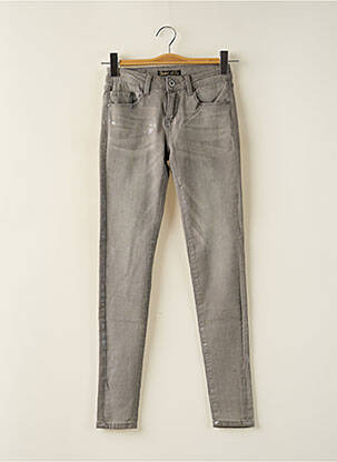 Blugi skinny gri TOXIK3 femeie