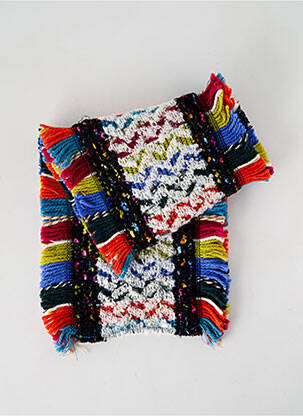 Eșarfă tricot gros albastru JOSÉLISE femeie