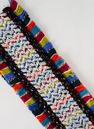Eșarfă tricot gros albastru JOSÉLISE femeie