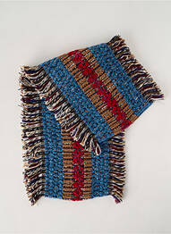 Eșarfă tricot gros albastru JOSÉLISE femeie