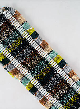 Eșarfă tricot gros verde JOSÉLISE femeie