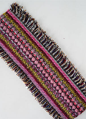 Eșarfă tricot gros roz JOSÉLISE femeie