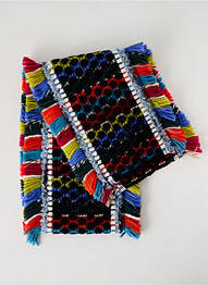 Eșarfă tricot gros negru JOSÉLISE femeie