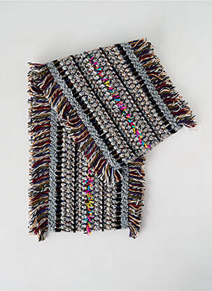 Eșarfă tricot gros gri JOSÉLISE femeie