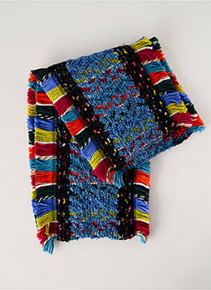 Eșarfă tricot gros albastru JOSÉLISE femeie