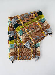 Eșarfă tricot gros maro JOSÉLISE femeie