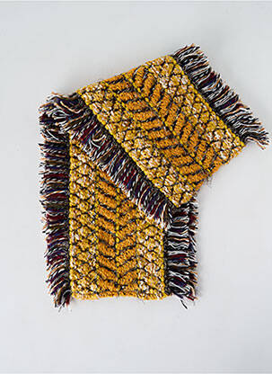 Eșarfă tricot gros galben JOSÉLISE femeie