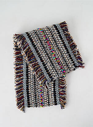Eșarfă tricot gros gri JOSÉLISE femeie