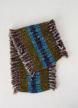 Eșarfă tricot gros verde JOSÉLISE femeie