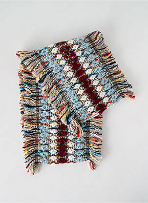 Eșarfă tricot gros albastru JOSÉLISE femeie