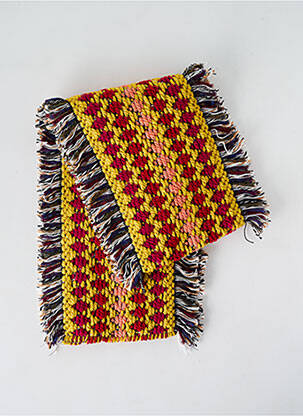 Eșarfă tricot gros galben JOSÉLISE femeie