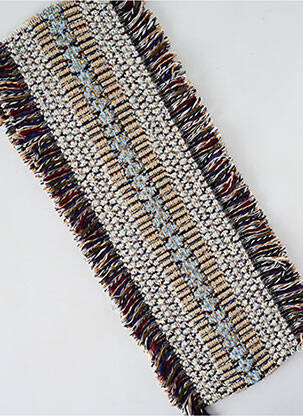 Eșarfă tricot gros alb JOSÉLISE femeie