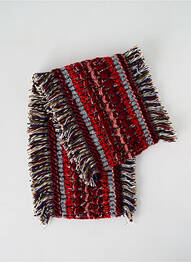 Eșarfă tricot gros roșu JOSÉLISE femeie