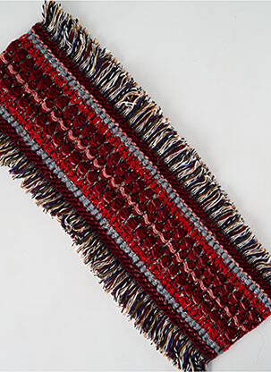 Eșarfă tricot gros roșu JOSÉLISE femeie