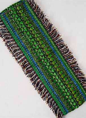 Eșarfă tricot gros verde JOSÉLISE femeie