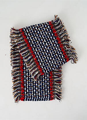 Eșarfă tricot gros albastru JOSÉLISE femeie