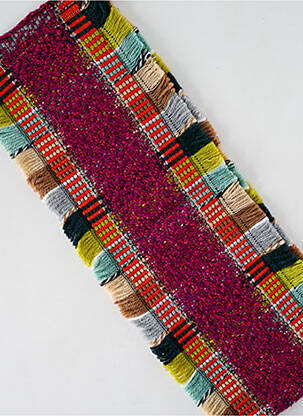 Eșarfă tricot gros violet JOSÉLISE femeie