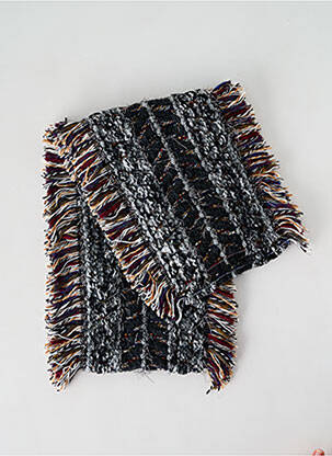 Eșarfă tricot gros gri JOSÉLISE femeie