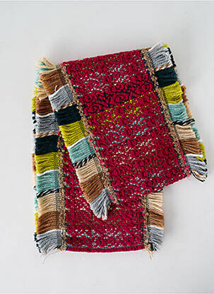 Eșarfă tricot gros roz JOSÉLISE femeie
