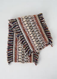 Eșarfă tricot gros roz JOSÉLISE femeie