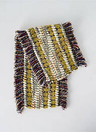 Eșarfă tricot gros verde JOSÉLISE femeie