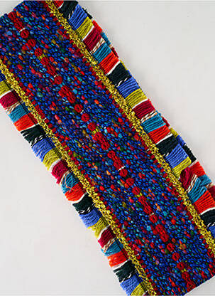 Eșarfă tricot gros albastru JOSÉLISE femeie