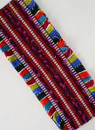 Eșarfă tricot gros roșu JOSÉLISE femeie