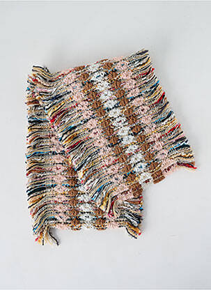 Eșarfă tricot gros roz JOSÉLISE femeie