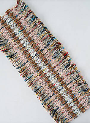 Eșarfă tricot gros roz JOSÉLISE femeie